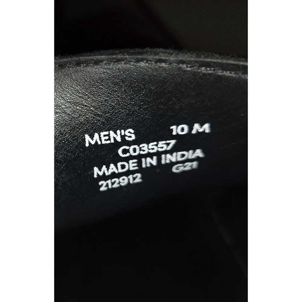 Cole Haan TUCKER Black Venetian Leather Loafers Comfort Driver Mens Shoes 10 M